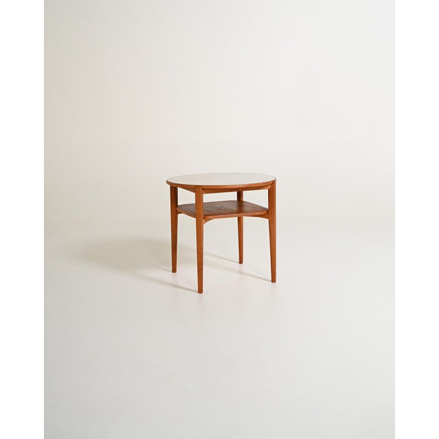 Wood Oak and Laminate Coffee Table by Ferdinand Lundqvist, 1950s For Sale - Image 7 of 7