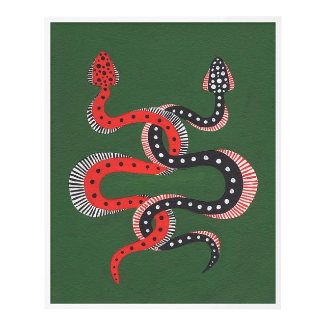 Sushi & Cheeseburger by Willa Heart in White Frame, XS Art Print For Sale