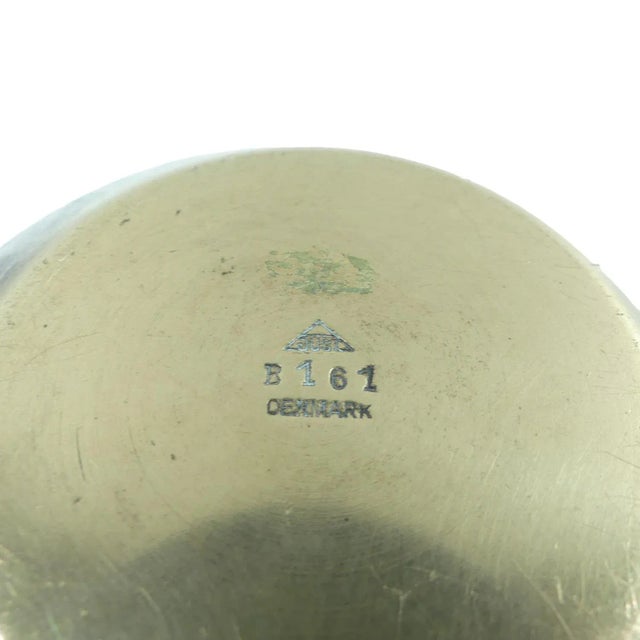 Metal Danish Art Deco Bronze Bowl by Just Andersen, 1920s For Sale - Image 7 of 8