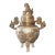 Large Japanese Satsuma Lidded Jar With Fu Dogs, Meiji Period, 19th Century. For Sale
