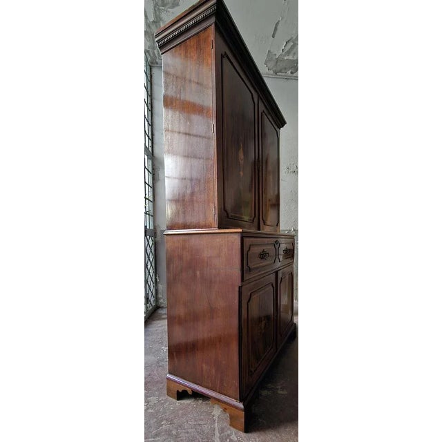 20th Century Bookcase in Mahogany For Sale - Image 9 of 10