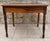 French Provincial Late 19th Century Provincial Farmhouse Table in Solid Walnut For Sale - Image 3 of 6