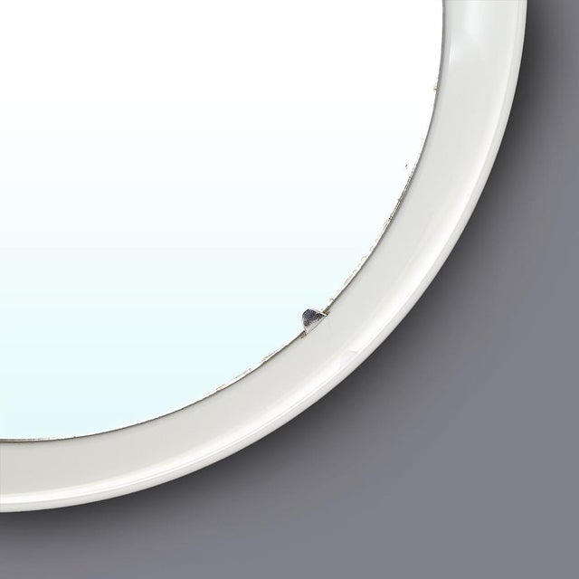 Round Mirror by Gino Colombini for Kartell, 1960s For Sale - Image 12 of 16