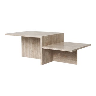 Travertine Coffee Table For Sale