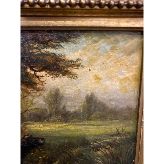 Jules Dupré 19th Century French Barbizon School Pastoral Oil Painting, Louvre, Smithsonian, Metropolitan Museum of Art For Sale - Image 9 of 18