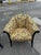 Pair of Vintage Upholstered Barrel Club Chairs For Sale - Image 4 of 7