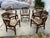 1930s Antique Walnut Court Lawyers Desk Chairs Need Restoring Good Bones For Sale - Image 5 of 12
