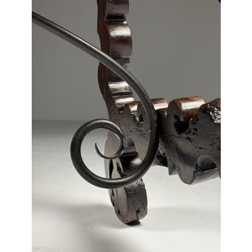 Antique Spanish Table in Walnut, 1700s For Sale - Image 13 of 18