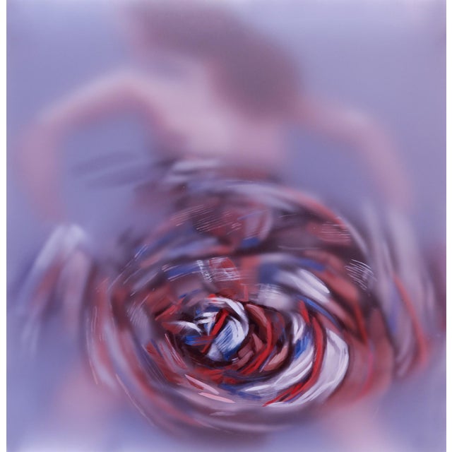 Wayfinding features a dynamic swirl of colors that draws the viewer into a vibrant, abstract representation of movement....