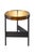 Contemporary Alwa Two 5600AB Side Table with Amber Top & Black Base by Sebastian Herkner for Pulpo For Sale - Image 3 of 3