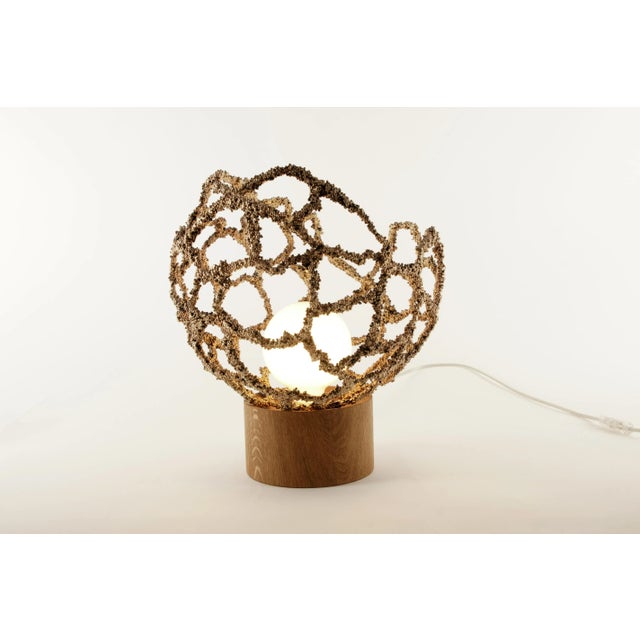 Core has been built from small beads. The light atmosphere underlines the idea of a mystic piece. Each and every piece...