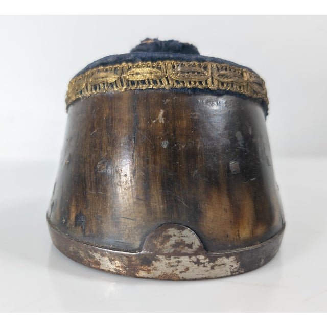 19th Century Rustic Horse Hoof Pin Cushion or Paperweight With Horseshoe For Sale In New York - Image 6 of 10