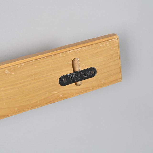 Wood Vintage French Coat Racks by Charlotte Perriand, 1970s, Set of 2 For Sale - Image 7 of 10