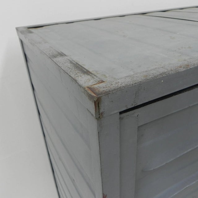 Industrial Steel Locker With 3 Doors For Sale - Image 11 of 18