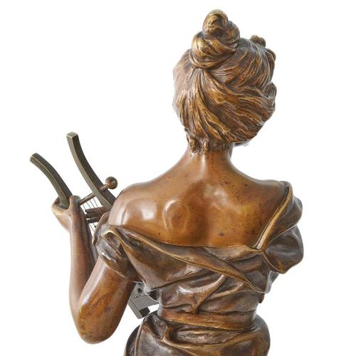 Emmanuel Villanis, Sapho, Bronze For Sale - Image 11 of 13