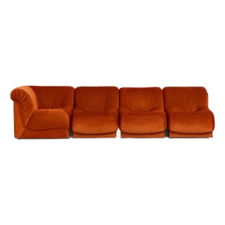 Modular Sofa from Doimo Salotti, Italy, 1970s, Set of 4 For Sale