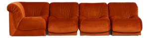Modular Sofa from Doimo Salotti, Italy, 1970s, Set of 4