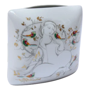 Danish Modern Porcelain Vase by Bjørn Wiinblad for Rosenthal