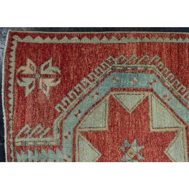 Turkish Anatolian Runner Rug 3'5" x 10'11" For Sale - Image 4 of 4