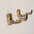 Italian Gothic Style Hand-Shaped Wall Sconces in Brass and Metal by Gio Ponti, 1970s, Set of 2 For Sale - Image 9 of 16
