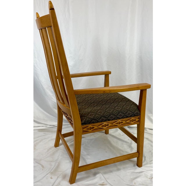Vintage Oak Collingwood Furniture Arts and Crafts Chairs Set of 6
