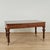 Antique English Leather Top Partners Desk or Library Table For Sale - Image 15 of 16