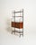 Teak frame with three adjustable shelves, four drawers, and a storage compartment with a sliding door. Scandinavian...