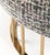 Mary Stool Brass Base by Mambo Unlimited Ideas For Sale - Image 6 of 8