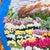 Blooming Valley & Snow Peak - Hand-Embroidered Wall Art For Sale - Image 13 of 14