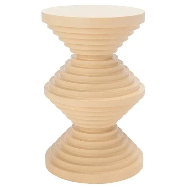 Cream Glynn Accent Table - Cream For Sale - Image 8 of 8