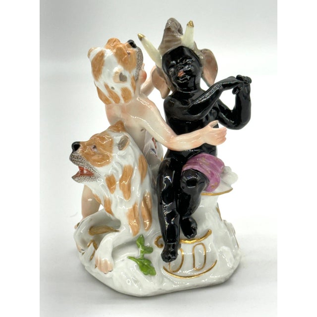 White Meissen Porcelain Allegory of the Continent of Africa, Circa 1750 For Sale - Image 8 of 12