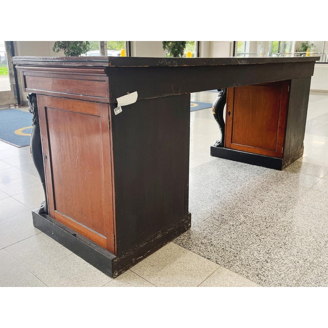 Early 19th Century Regency Mahogany Sideboard With Ebony Inlays For Sale - Image 17 of 18