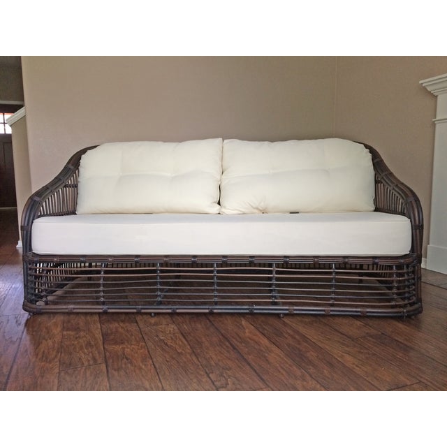 Drexel Heritage Outdoor Sofa & Chairs Patio Set | Chairish