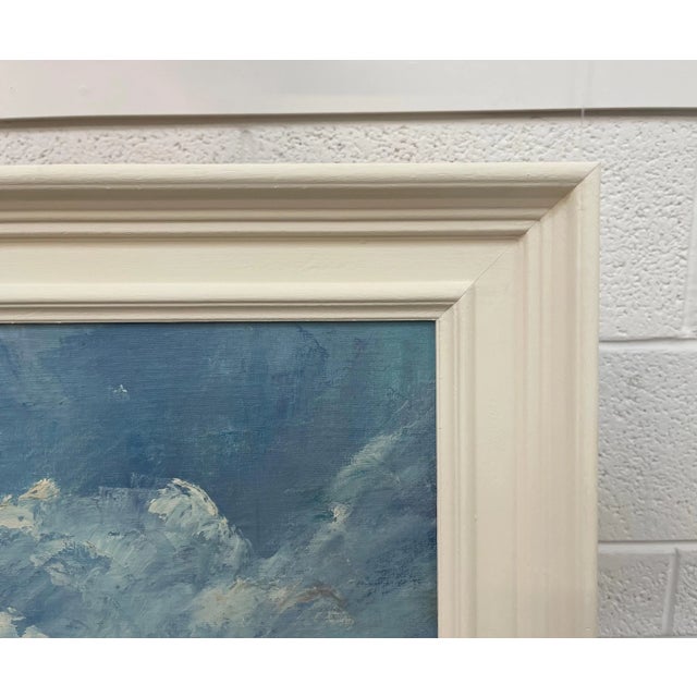 Denis Thornton, Original Post-War Oil Painting of Stormy Day in Kerry Ireland by Irish Artist, 1980 Circa For Sale - Image 11 of 12