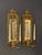 Pair 19th Century Gilt Bronze Girandole Sconce Mirrors With Candelabra For Sale - Image 10 of 12