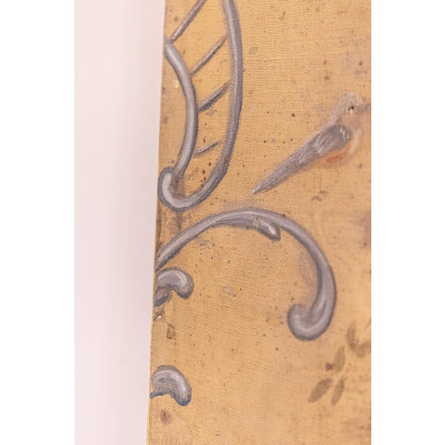 French 18th Century Hand-Painted Pastoral Panels with Fruit Vases and Birds - A Pair For Sale In Atlanta - Image 6 of 12