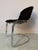 Cantilever Chair in Chrome with Brown Upholstery by Gastone Rinaldi For Sale - Image 11 of 11