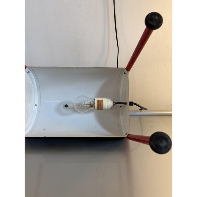 Black First Series Valigia Lamp by Ettore Sottsass for Stilnovo, 1977 For Sale - Image 8 of 10