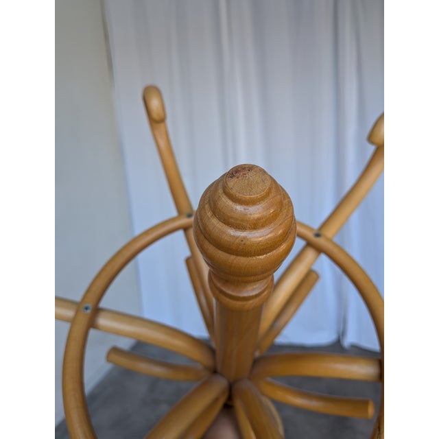 Mid-Century Modern Vintage Bentwood Coat Stand, 1970s For Sale - Image 3 of 16