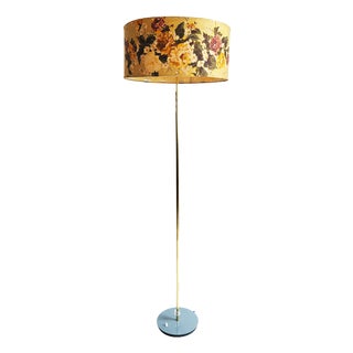 Mid-Century Modern Austrian Brass Floor Lamp, 1960s For Sale