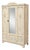 Provincial Armoire With Shelving, Ivory For Sale