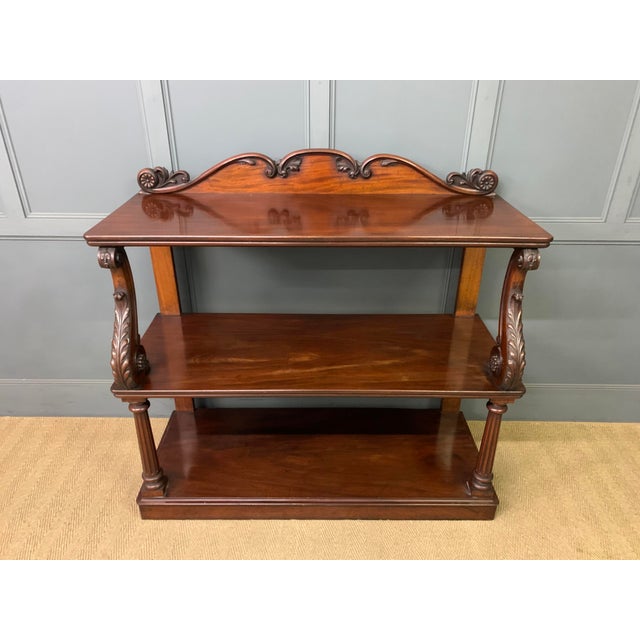 William IV Mahogany Buffet by T Willson of London, 1830 For Sale - Image 3 of 17