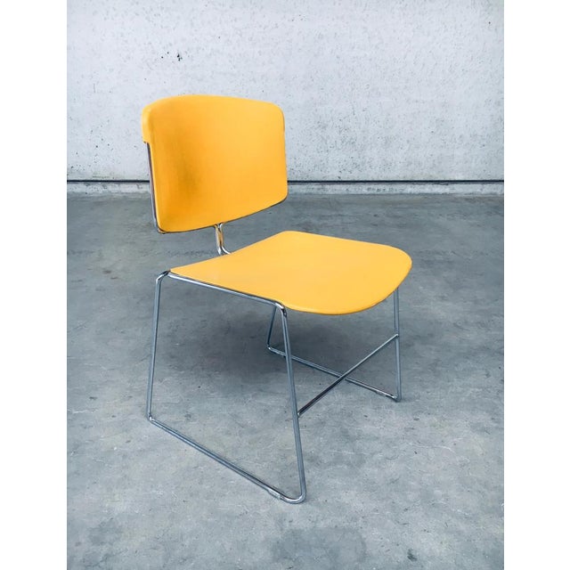 Max Stacker Conference & Office Chairs by Steelcase Strafor, 1980s, Set of 8 For Sale - Image 10 of 18