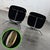 Late 20th Century Mid-Century Modern Pair Dcm Chairs by Eames for Herman Miller Black & Chrome For Sale - Image 12 of 12