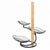 Sculpture Materials Mid-Century Modern Sculptural Rotating Three-Tier Wire Centerpiece For Sale - Image 7 of 8