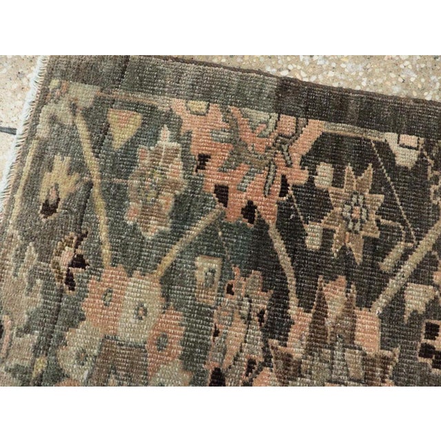 Galerie Shabab Collection Early 20th Century Persian Malayer Sampler Rug For Sale - Image 4 of 7