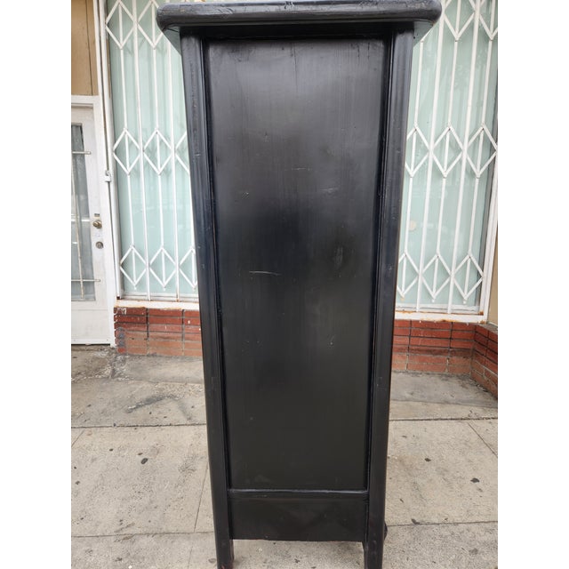 Onyx Antique Chinese Armoire For Sale - Image 8 of 12