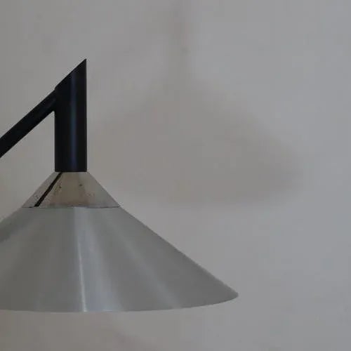 Vintage Sarfatti Style Table Lamp with Marble Base, 1970s For Sale - Image 3 of 6