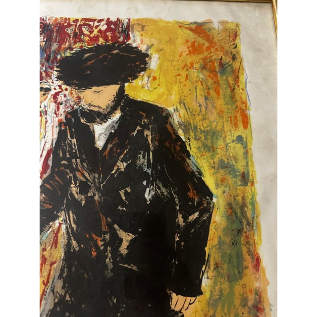 Bertoldot Taubert, Jewish Wedding, Litho Judaica, 1960s, Paper For Sale - Image 9 of 18