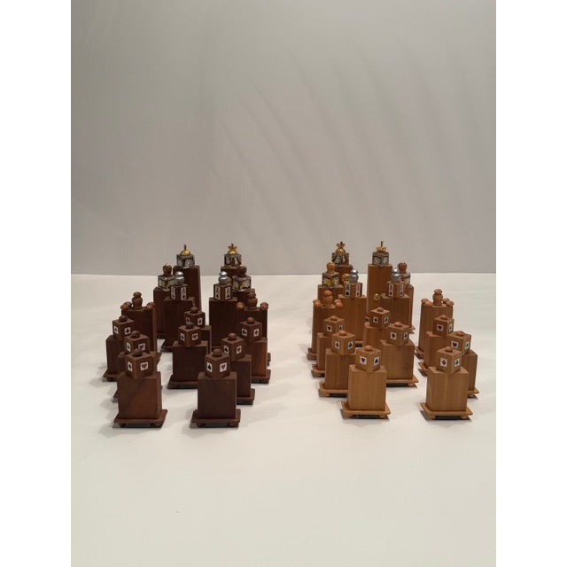Beautifully Crafted Artisan Made Chess Pieces For Sale - Image 4 of 18